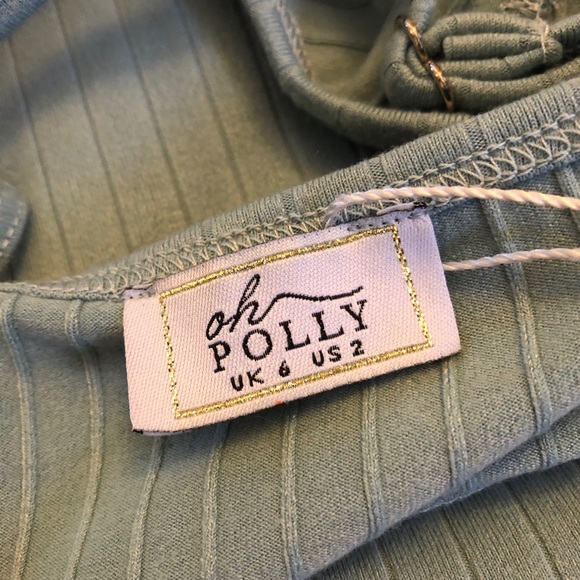 ❤️SOLD❤️OH POLLY Sage Two Piece - Picture 15 of 16
